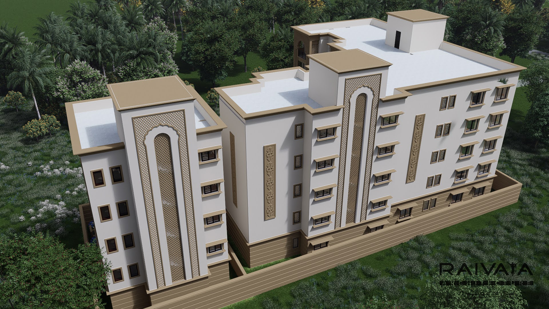 Radha Kunda, Syama Kunda &amp; Lalita Kunda - 10 Watermarks